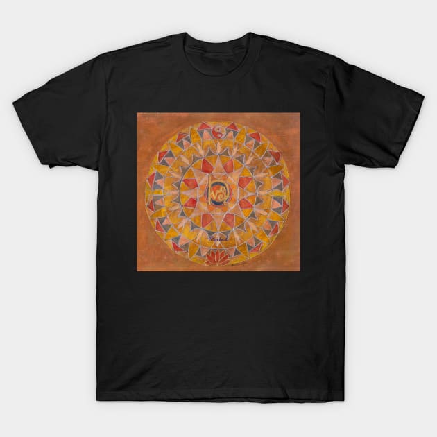 Steinbock Horoskop Mandala Produkte T-Shirt by Renart